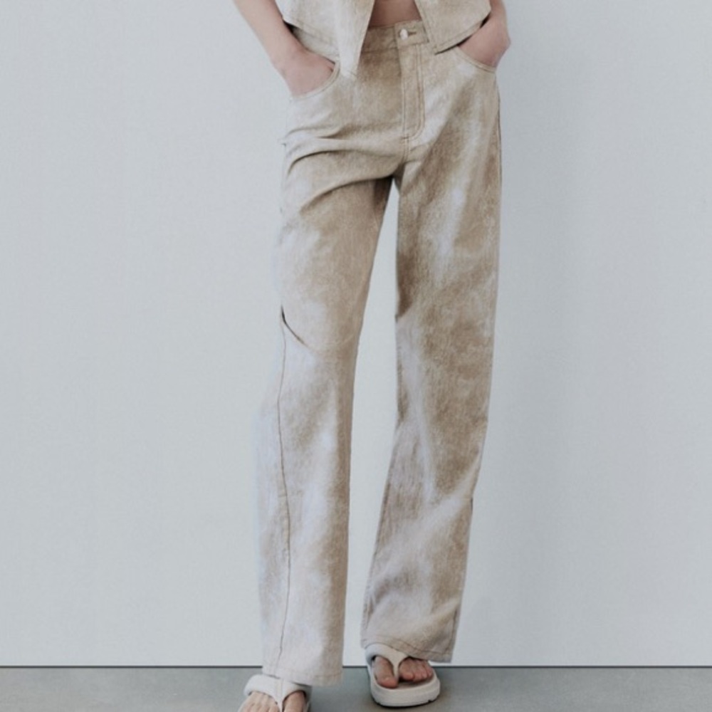 Zara blogger favorite printed pants